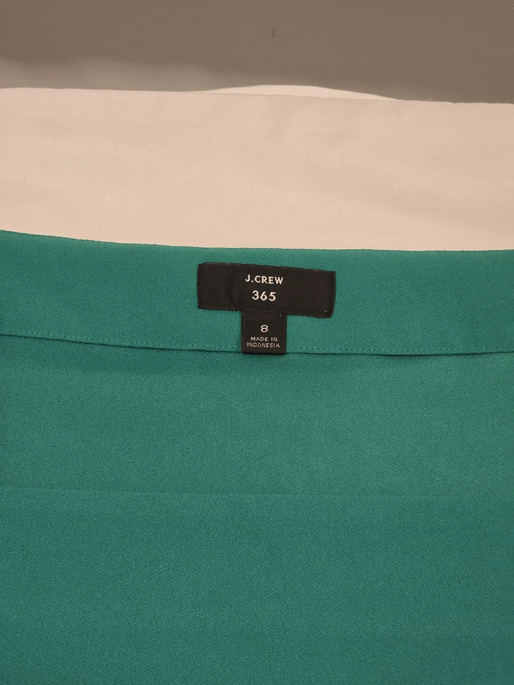J.Crew 364 Square-Neck Long Sleeve Blouse Sz 8